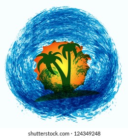 Palm trees