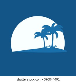 Palm trees