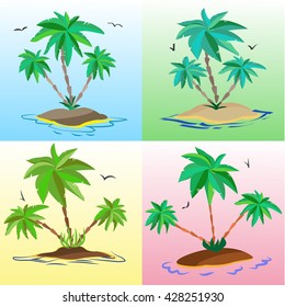 Palm trees