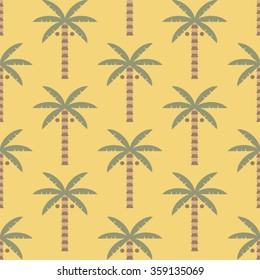 Palm trees pattern