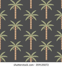Palm trees pattern