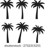 palm trees silhouette, palm tree silhouettes, palm trees silhouettes, palm, tree, 