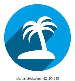 palm trees vector icon