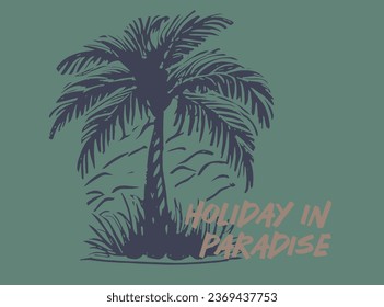 palm vector drawing clean illustration