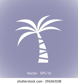 Palm vector icon 