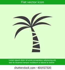 Palm vector icon