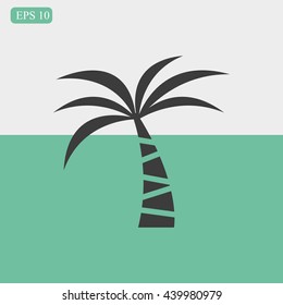 Palm vector icon