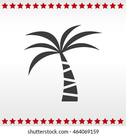 Palm vector icon
