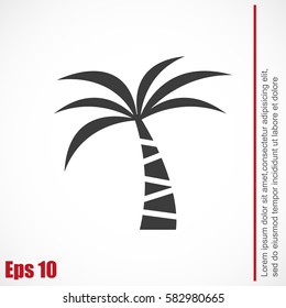 Palm vector icon