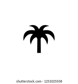 palm vector icon. palm sign on white background. palm icon for web and app