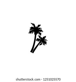 palm vector icon. palm sign on white background. palm icon for web and app