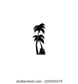 palm vector icon. palm sign on white background. palm icon for web and app