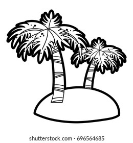 palm vector illustration