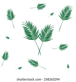 palm of victory (seamless texture)