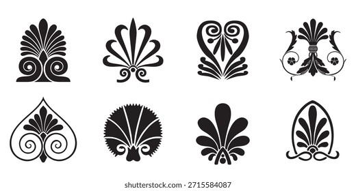 Conjunto de Vector de Elementos de paletas