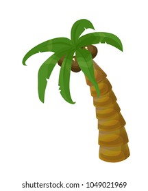 palms, beach, island, vacation