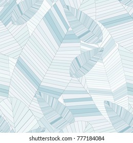 Palms pattern. Leaves. Minimalism. Abstract background. Pattern, texture.
