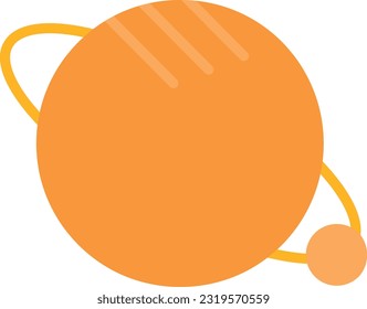 Palnet Vector Icon Flat Style
