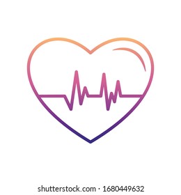 icono palpitation nolan. Línea delgada simple, contorno vectorial de iconos de hospital para ui y ux, sitio web o aplicación móvil