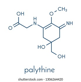 Palythine sunscreen molecule. Skeletal formula.
