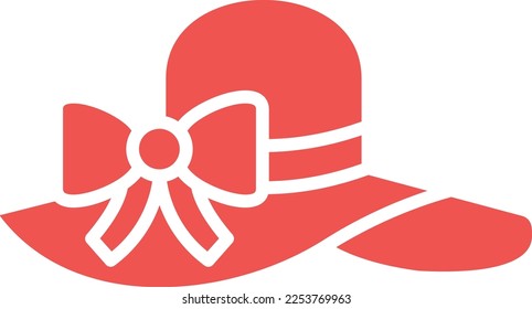 Pamela Hat vector icon. Can be used for printing, mobile and web applications.