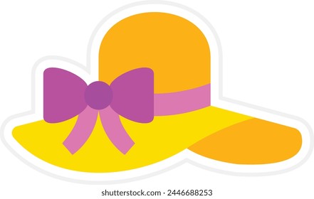 Icono de Vector Pamela Hat. Se puede utilizar para la impresión, aplicaciones móviles y de Web.