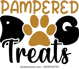 Pampered Dog Treats- Dog Design