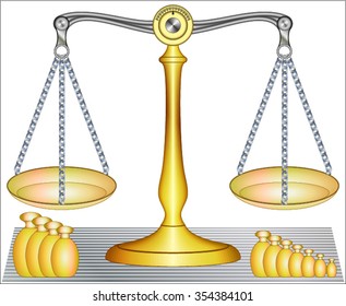 Pan balance