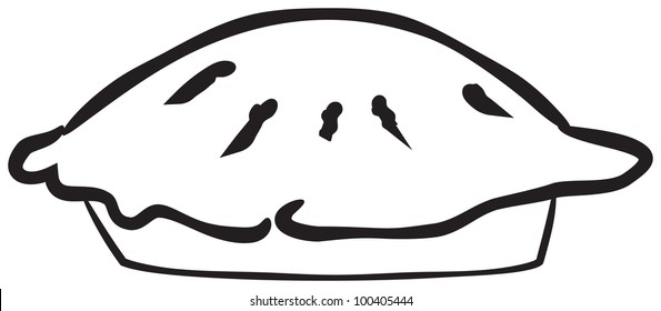 pan cake illustration