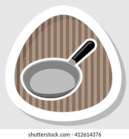 Pan colorful icon