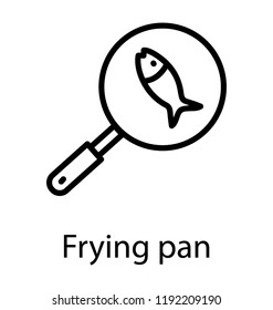A pan  containing seafood denoting the concept of fish fry 