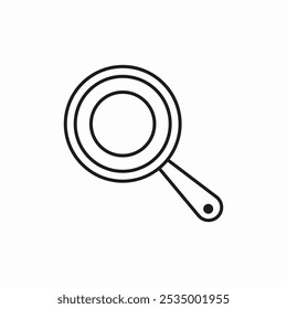 pan cook icon sign vector