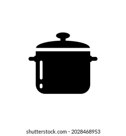 pan cooking icon design vector illustration. kitchen pot icon vector illustration. 