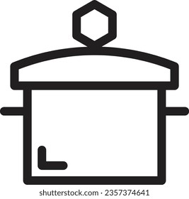 Pan Cooking Kitchen Outline Icon