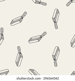 pan doodle seamless pattern background