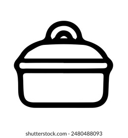 Pan in doodle style isolated on white background. Signature icon. Outline vector illustration. Can be used as an icon or symbol. Decorative element. Hand drawn black sketch.
