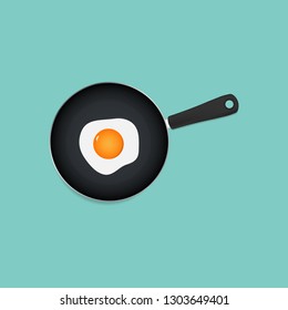 Pan with egg