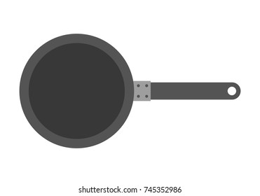 Pan. Flat icon isolated on a white background.