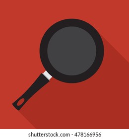 pan flat icon. You can be used pan icon for several purposes like: websites, UI, UX, print templates, promotional materials, info-graphics, web and mobile phone apps.