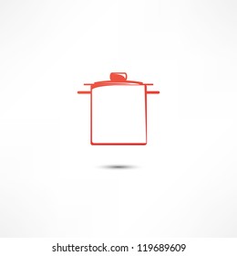 Pan Of Food Icon