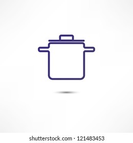 Pan Of Food Icon