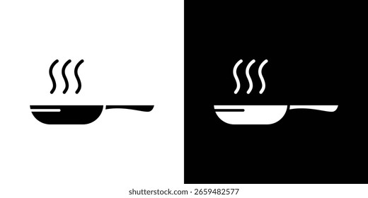 Pan frying icon Vector scalable graphics