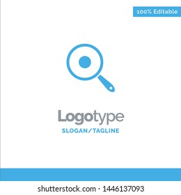 Pan, Frying, Kitchen, Griddle Blue Business Logo Template