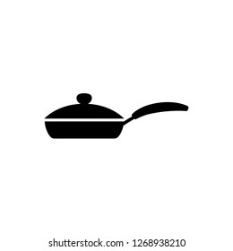 pan, frying, utensil icon vector