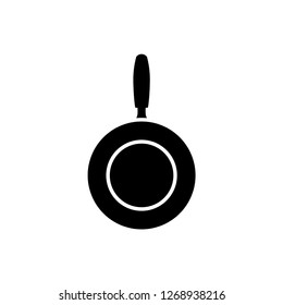 pan, frying, utensil icon vector