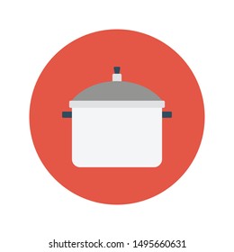 pan glyph flat vector icon