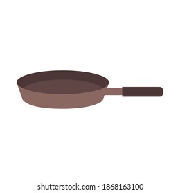 pan of gray color on a white background vector illustration design