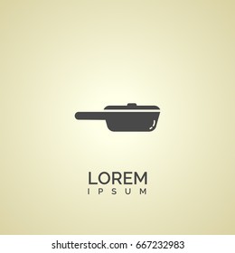 pan icon for cooking