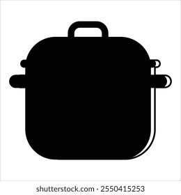 Pan Icon for Cooking and Kitchenware Design