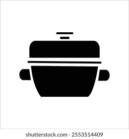 pan icon, for cooking and steaming food